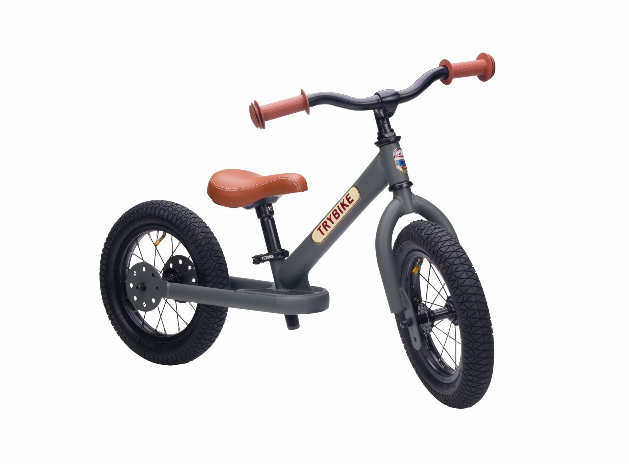 Trybike Rowerek Biegowy Balansujący Szary 15m+ 