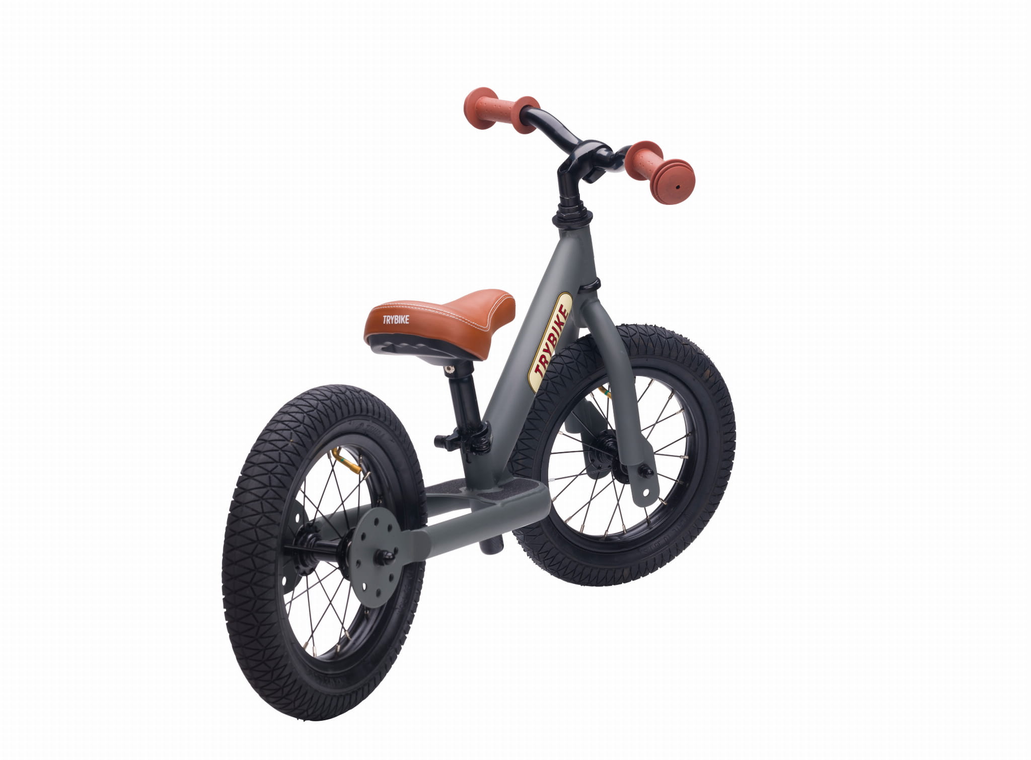 Trybike Rowerek Biegowy Balansujący Szary 15m+ 