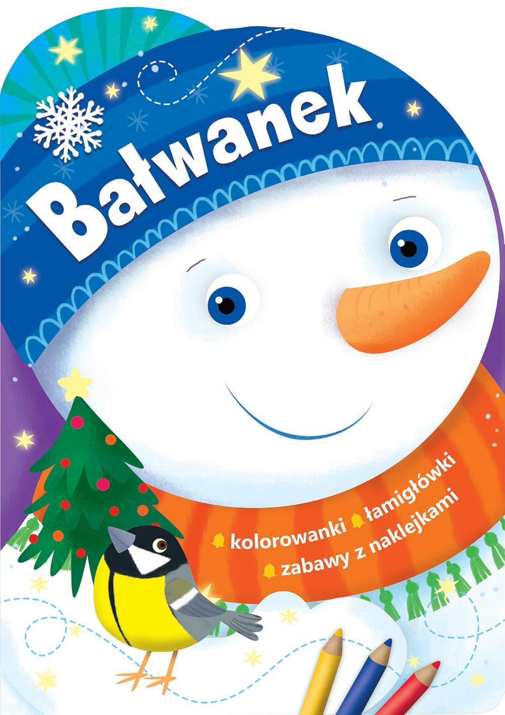Bałwanek Świąteczne Activity z Wykrojnikiem 3+