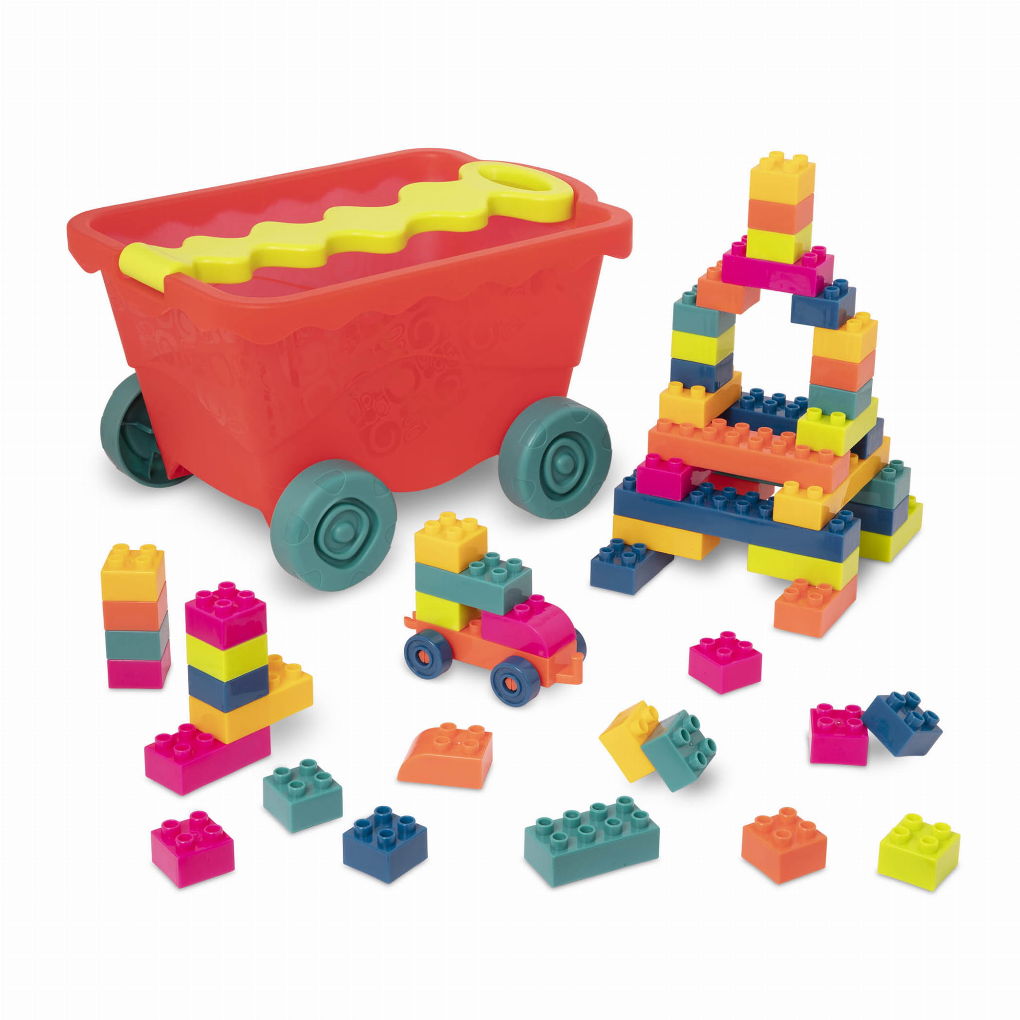 B.toys Wózek z Klockami Little BlocWagon 12m+