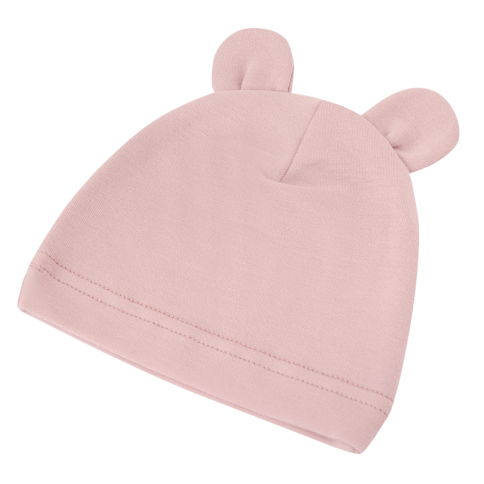 Samiboo Czapeczka Bambusowa z Uszkami Pudrowa 3–12 m