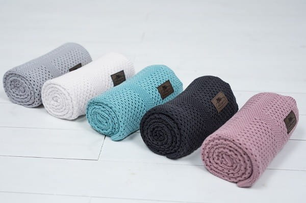 Sleepee Kocyk Bambusowy Ultra Soft Lovely Graphit 0+