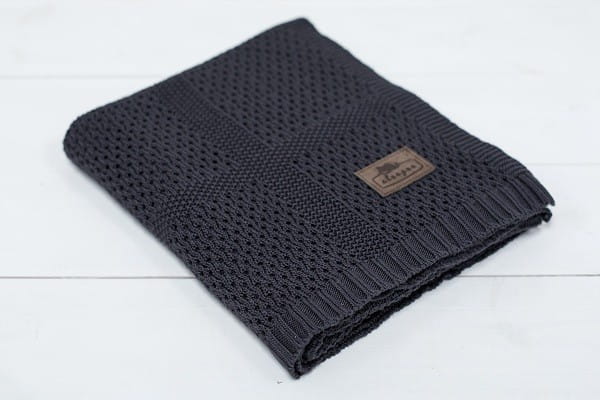 Sleepee Kocyk Bambusowy Ultra Soft Lovely Graphit 0+