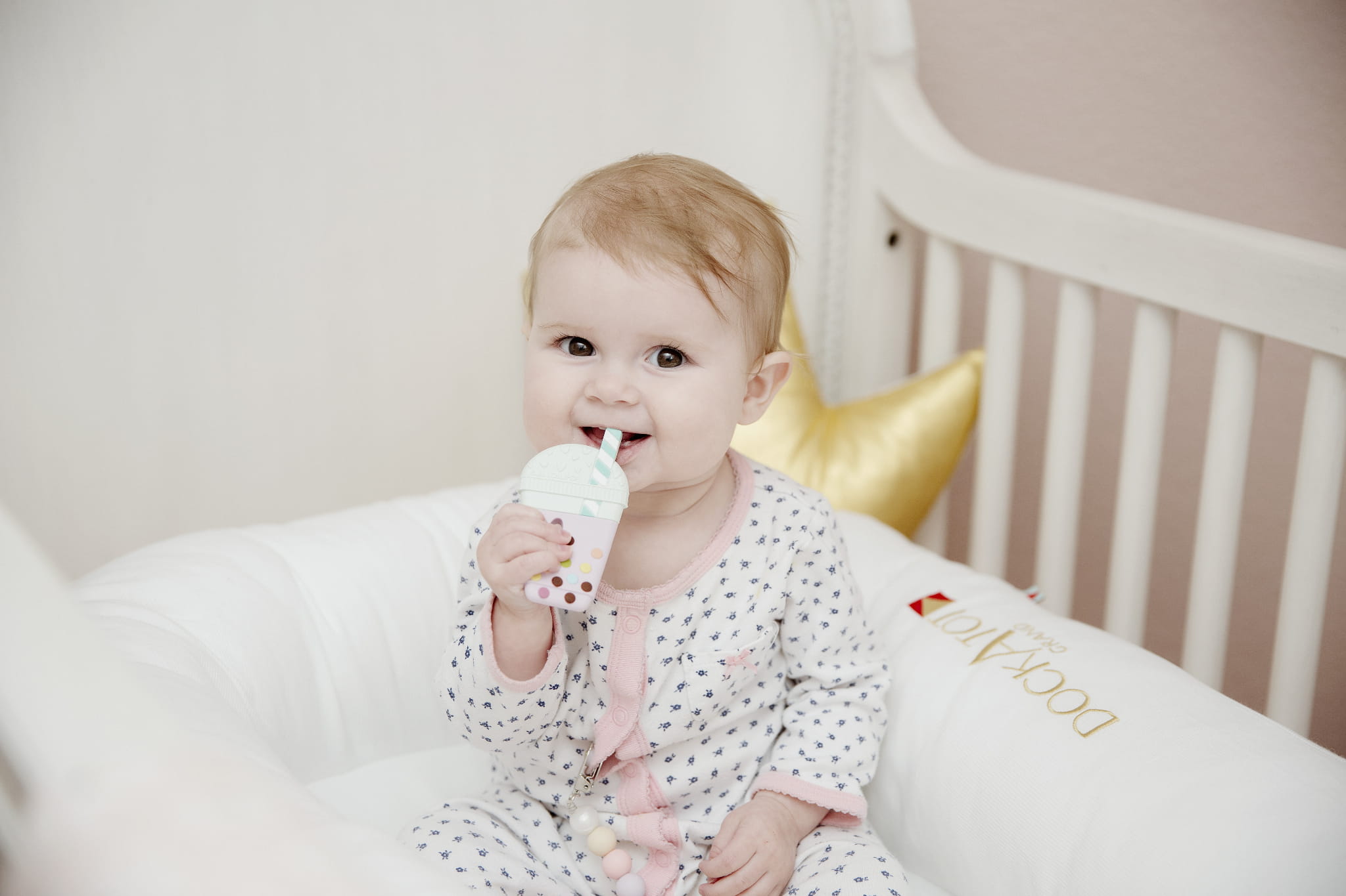 LouLou Lollipop Gryzak Bubble Tea Silikonowy 0+