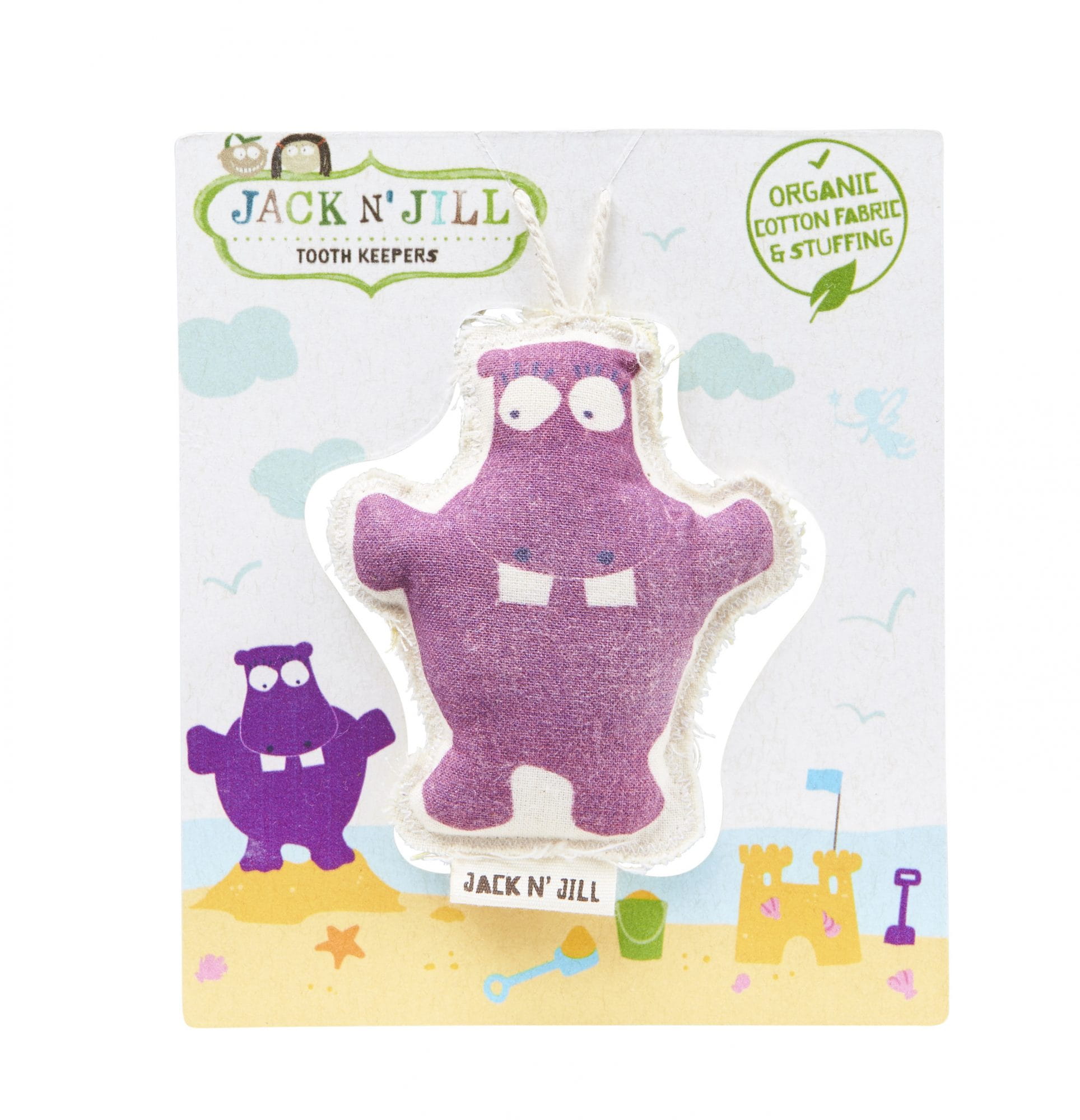 Jack N’Jill Zębuszek HIPPO Bawełna Organiczna 3+