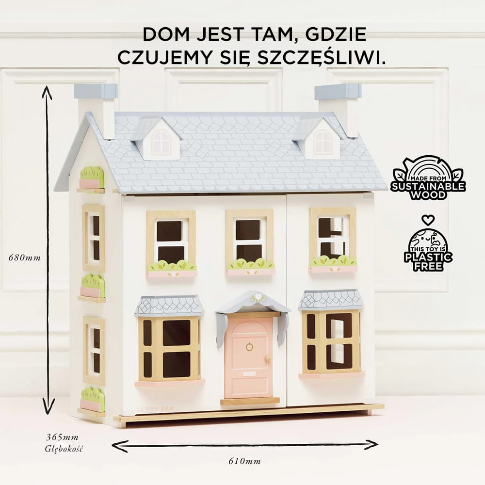 Le Toy Van Drewniany domek Mayberry Manor FSC 3+