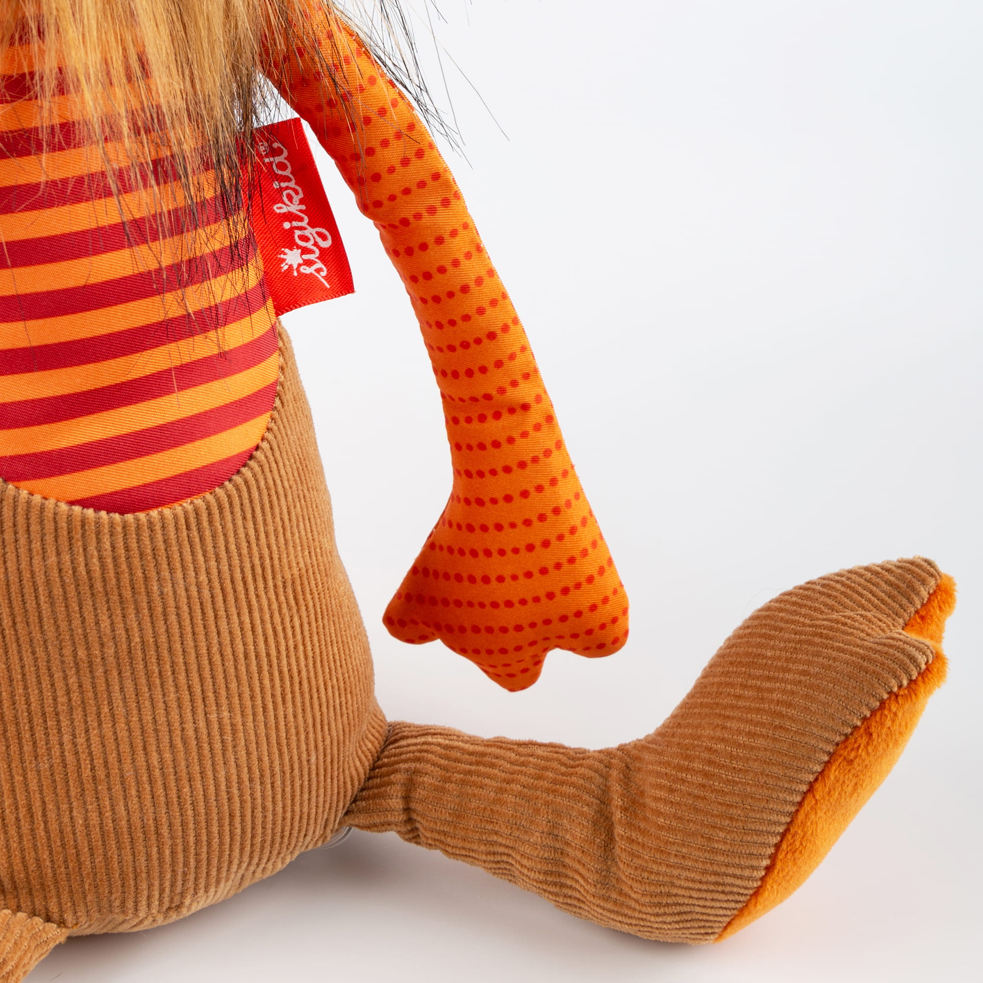 Pierwsza przytulanka Lew – patchworkowa maskotka 32 cm | sigikid
