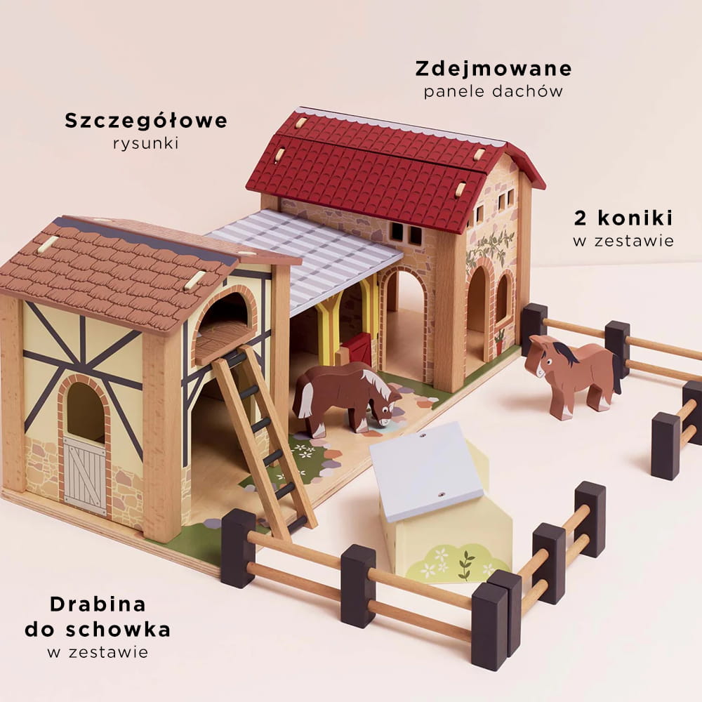 Le Toy Van Drewniana farma z figurkami 3+