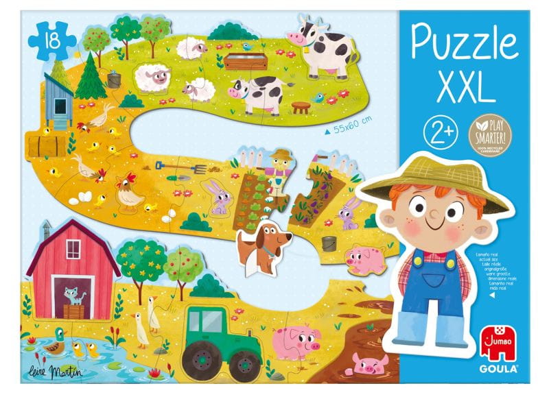 Puzzle XXL Farma Goula 18 el. 2+