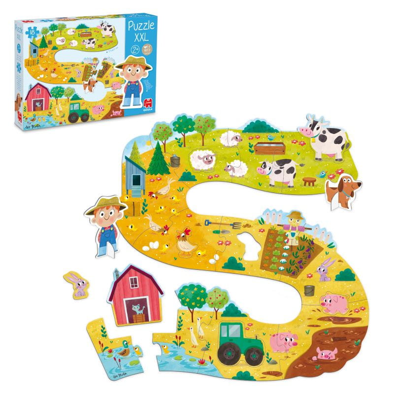 Puzzle XXL Farma Goula 18 el. 2+