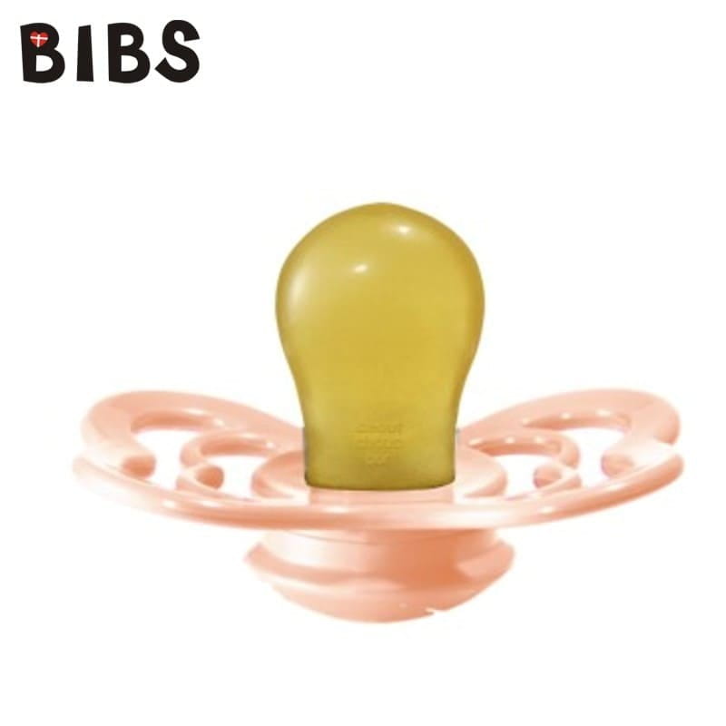 Bibs Supreme S Peach Sunset - Smoczek Kauczukowy 0+