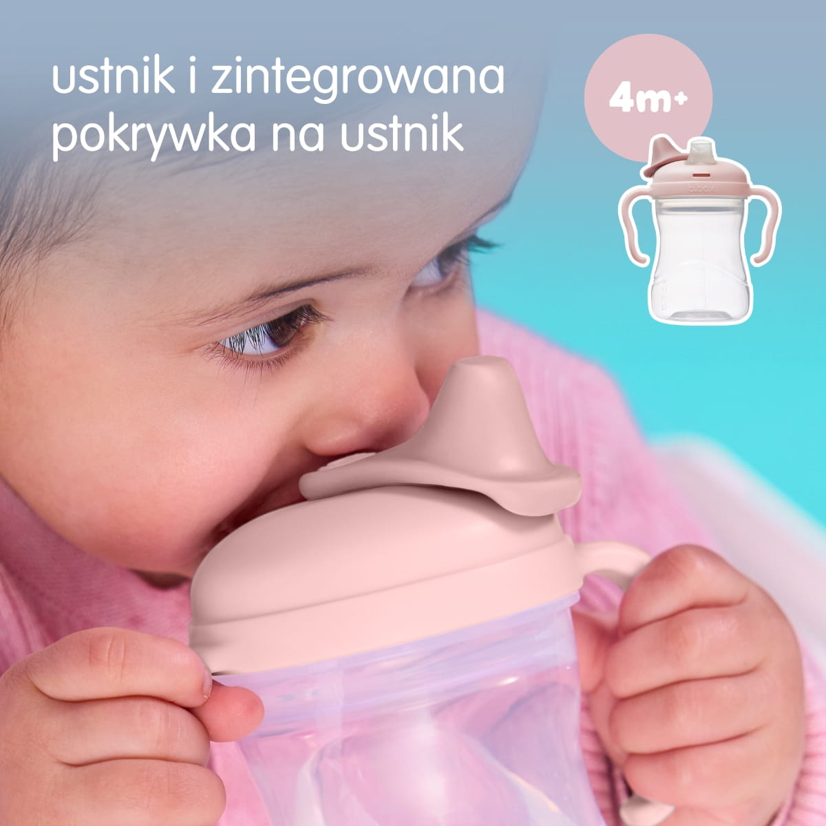 b.box Kubek 3w1 do Nauki Picia Ocean 240 ml