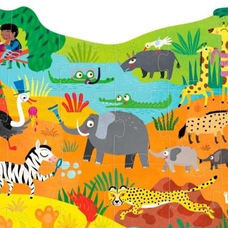 Londji Puzzle Roar Dzikie Zwierzęta 36el 3+