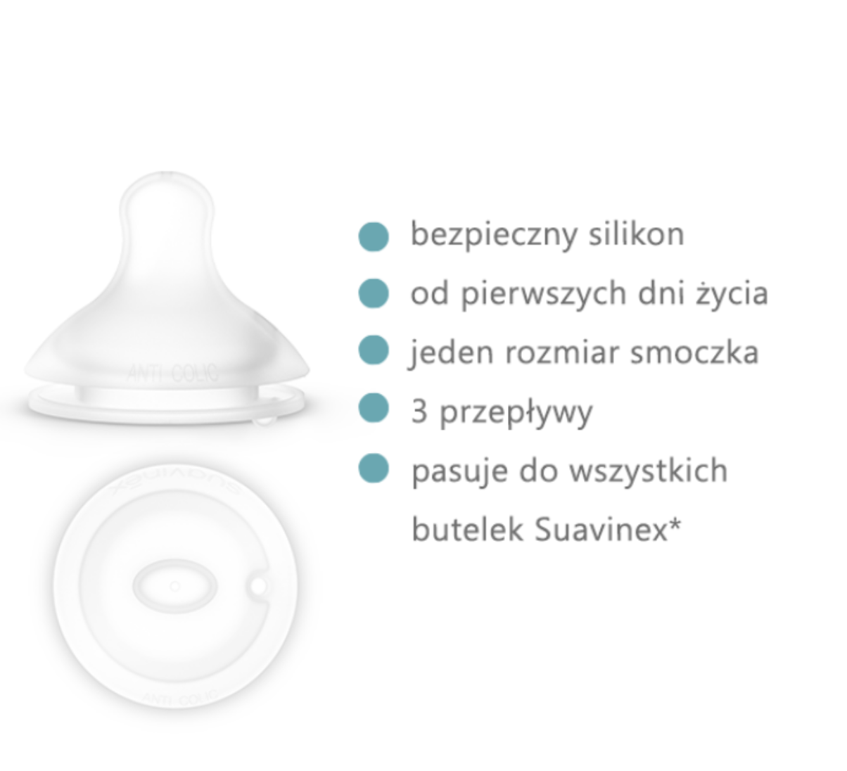 Suavinex Smoczki XS Pro Szybki Przepływ 2 szt. +6m