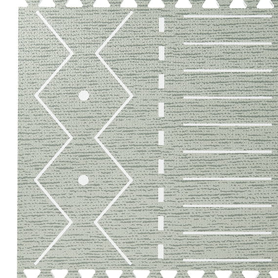 Mata piankowa puzzle duże Prettier Playmat zielona