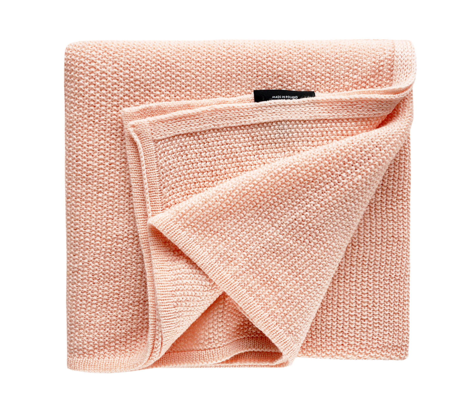 Lullalove, Kocyk otulacz merino PREMIUM brzoskwiniowy