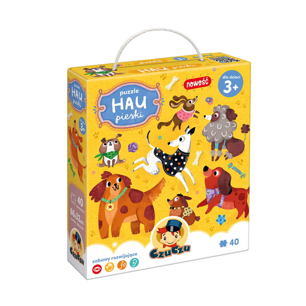 Puzzle duże dla 3 latka CzuCz pieski