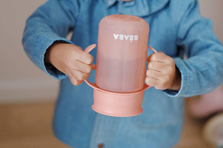 Beaba, Kubek treningowy 360° pink