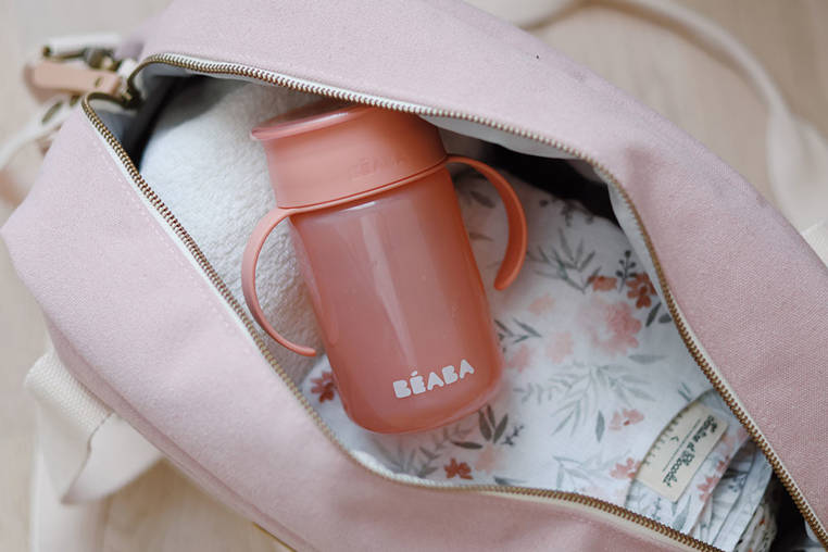 Beaba, Kubek treningowy 360° pink