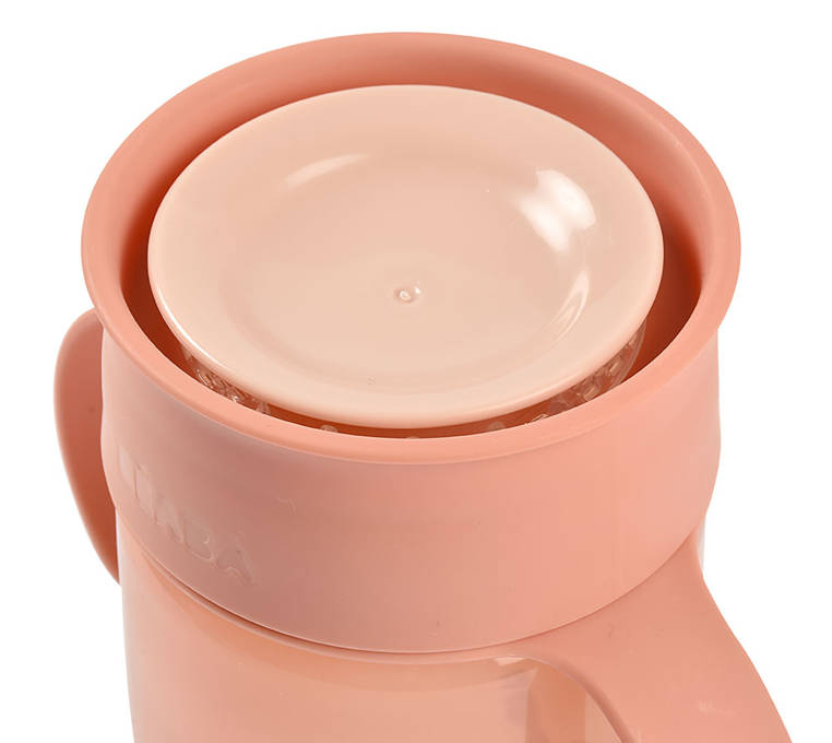 Beaba, Kubek treningowy 360° pink