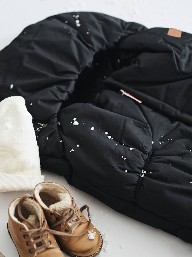 Beaba, Śpiworek zimowy do wózka 6-24m Black