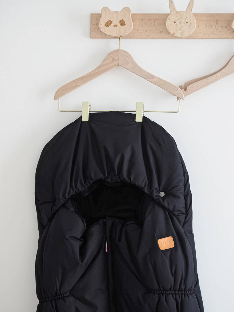 Beaba, Śpiworek zimowy do wózka 6-24m Black