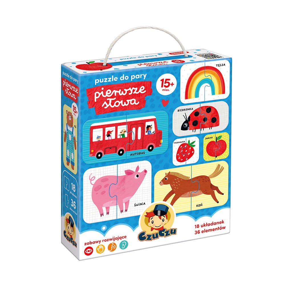 Czuczu,  Puzzle do pary  CzuCzu 18m+ pierwsze słowa