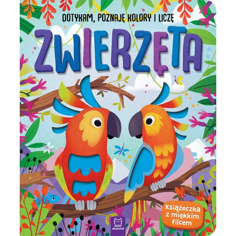 Książeczka sensoryczna Zwierzęta 0+ | Fabryka Wafelków