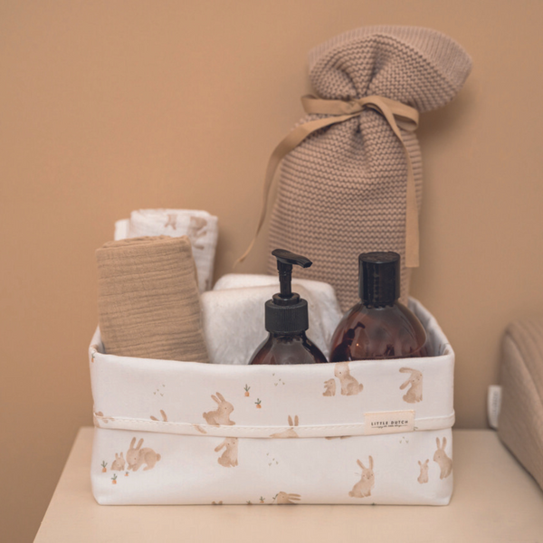 Little Dutch Pojemnik Akcesoria Okrągły Newborn Naturals