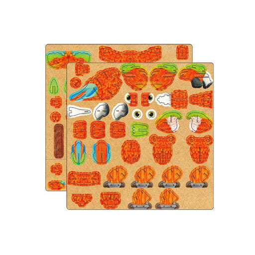 MieEdu Puzzle 3D mini Papuga 60el 4+