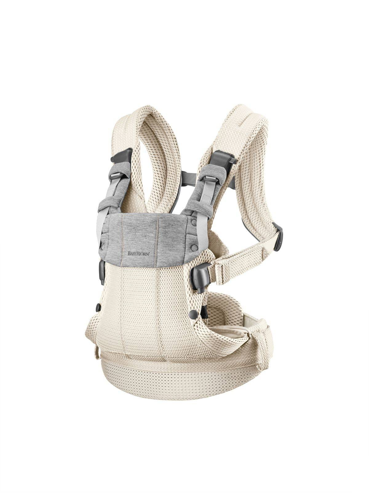 BabyBjorn Nosidełko Harmony 3D Mesh Kremowe 0–3