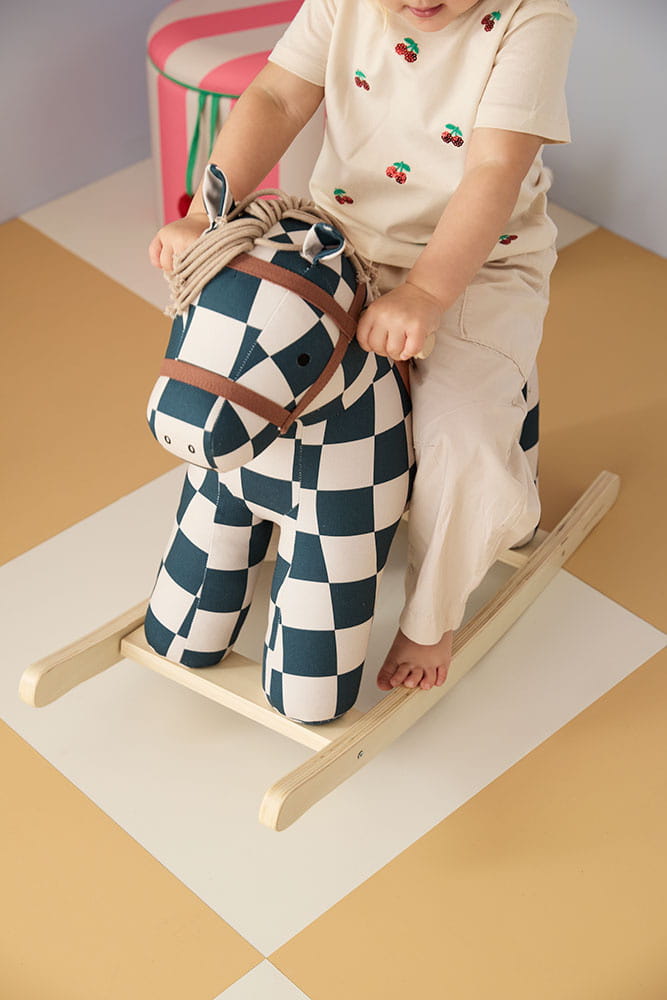 Kid's Concept Konik na Biegunach Miro Drewniany FSC 18m+