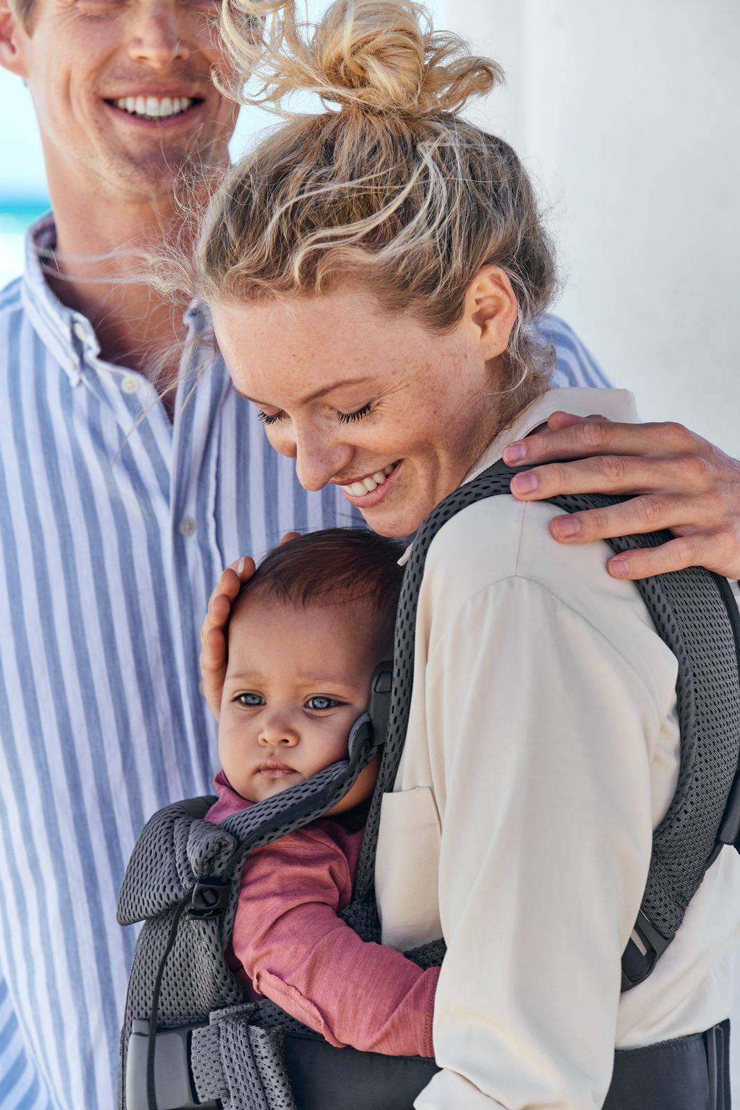 BabyBjorn Nosidełko One Air 3D Mesh Antracyt 0–3