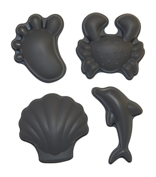 Scrunch Silikonowe Foremki do piasku 4 szt. 1+