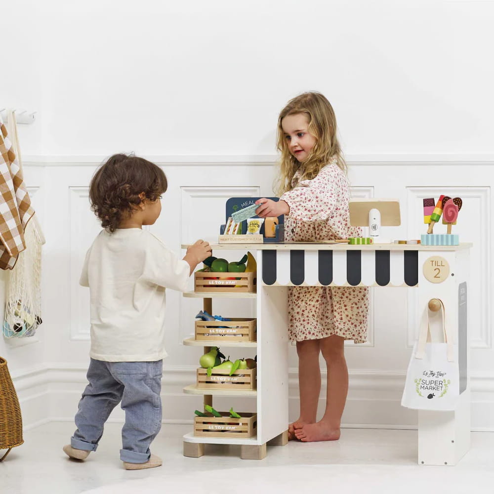 Drewniany supermarket, stragan | Le Toy Van