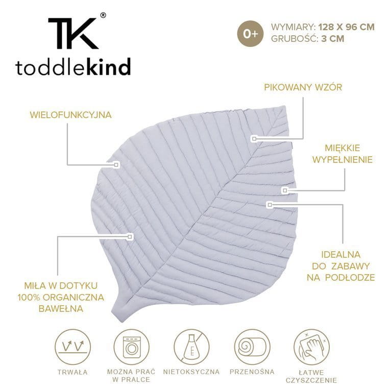 Toddlekind Mata Liść Stone Bawełna Organiczna