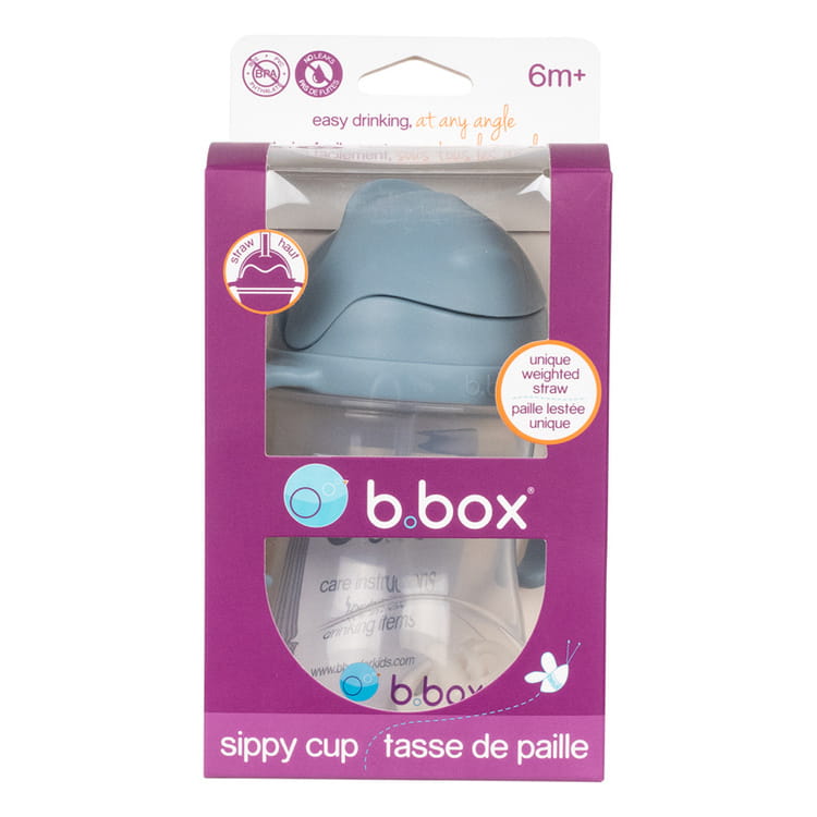 b.box Bidon ze Słomką Ocean 240 ml