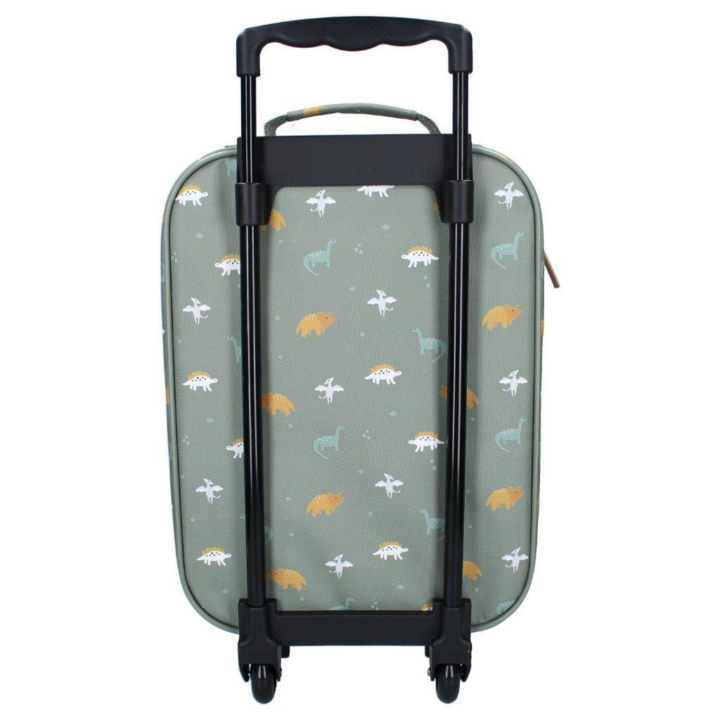 KIDZROOM  Walizka dla dzieci Small Dino Green