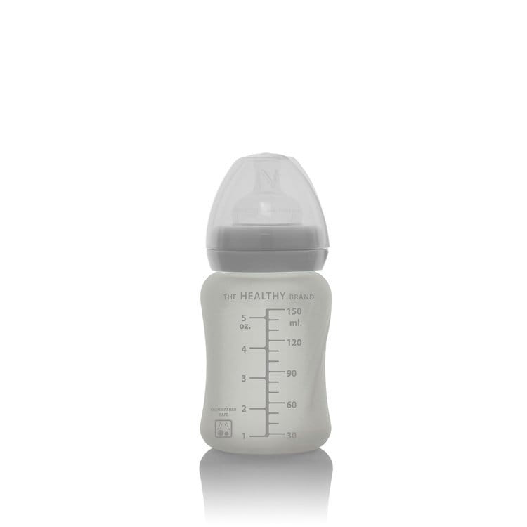 Everyday Baby Szklana butelka z antykolkowym smoczkiem S, 150 ml  