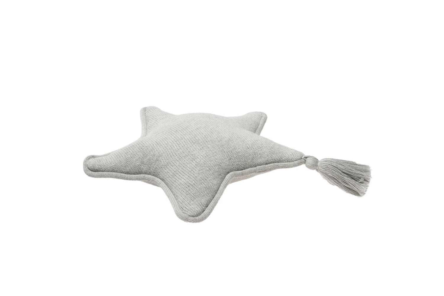Lorena Canals Poduszka dziecięca Twinkle Star Grey 25×25 cm