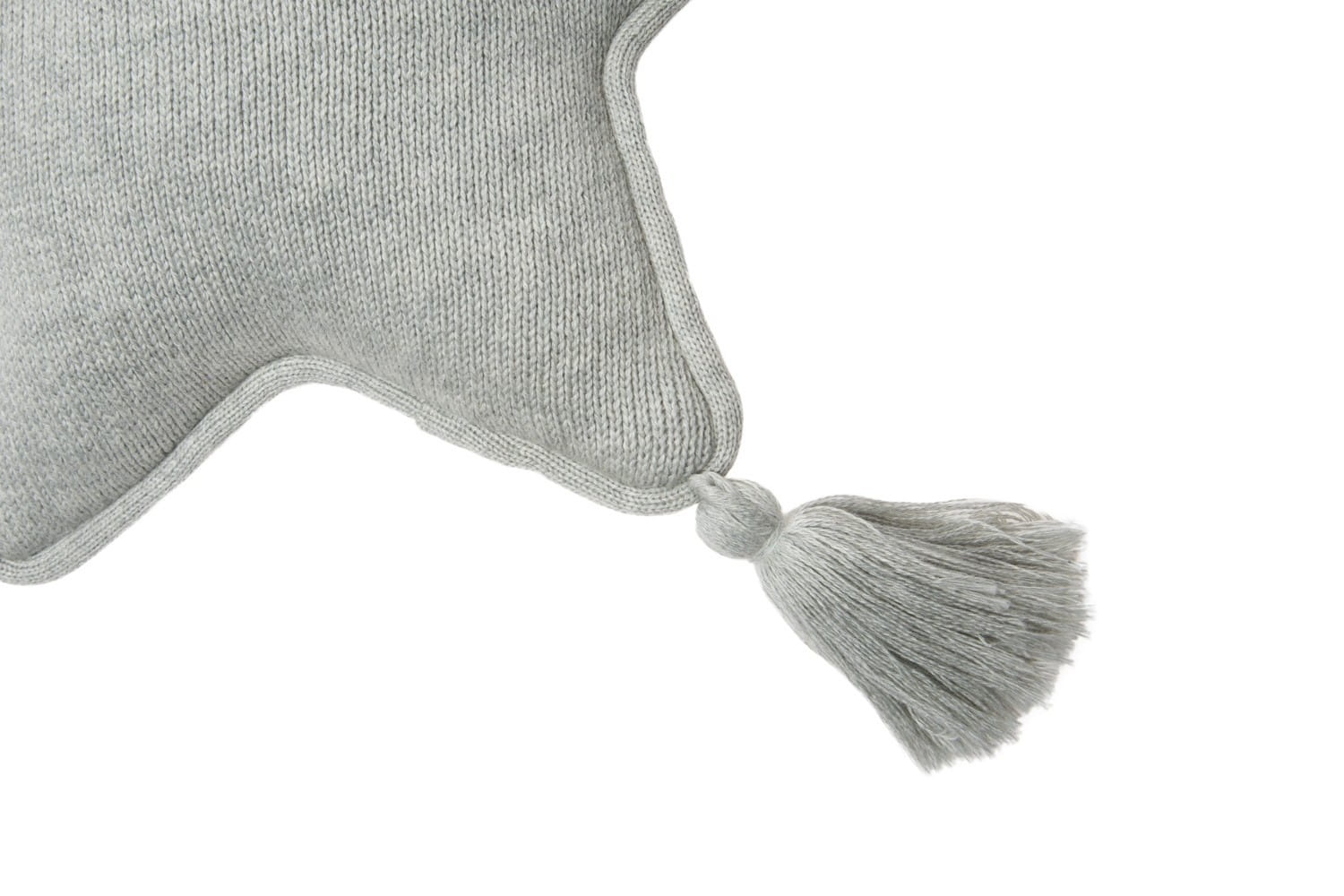 Lorena Canals Poduszka dziecięca Twinkle Star Grey 25×25 cm