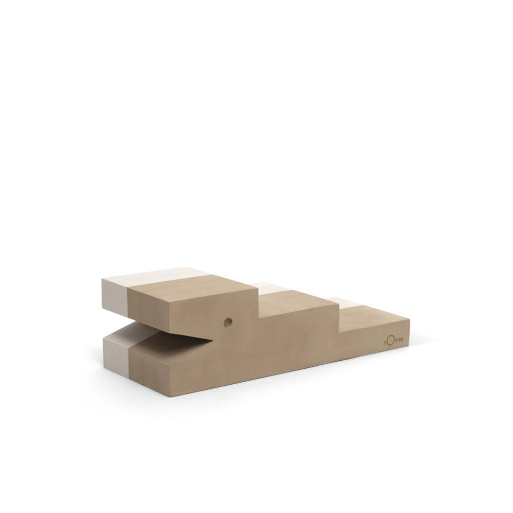 Krokodyl zabawka sensoryczna dla dzieci M Sand Grey | bObles