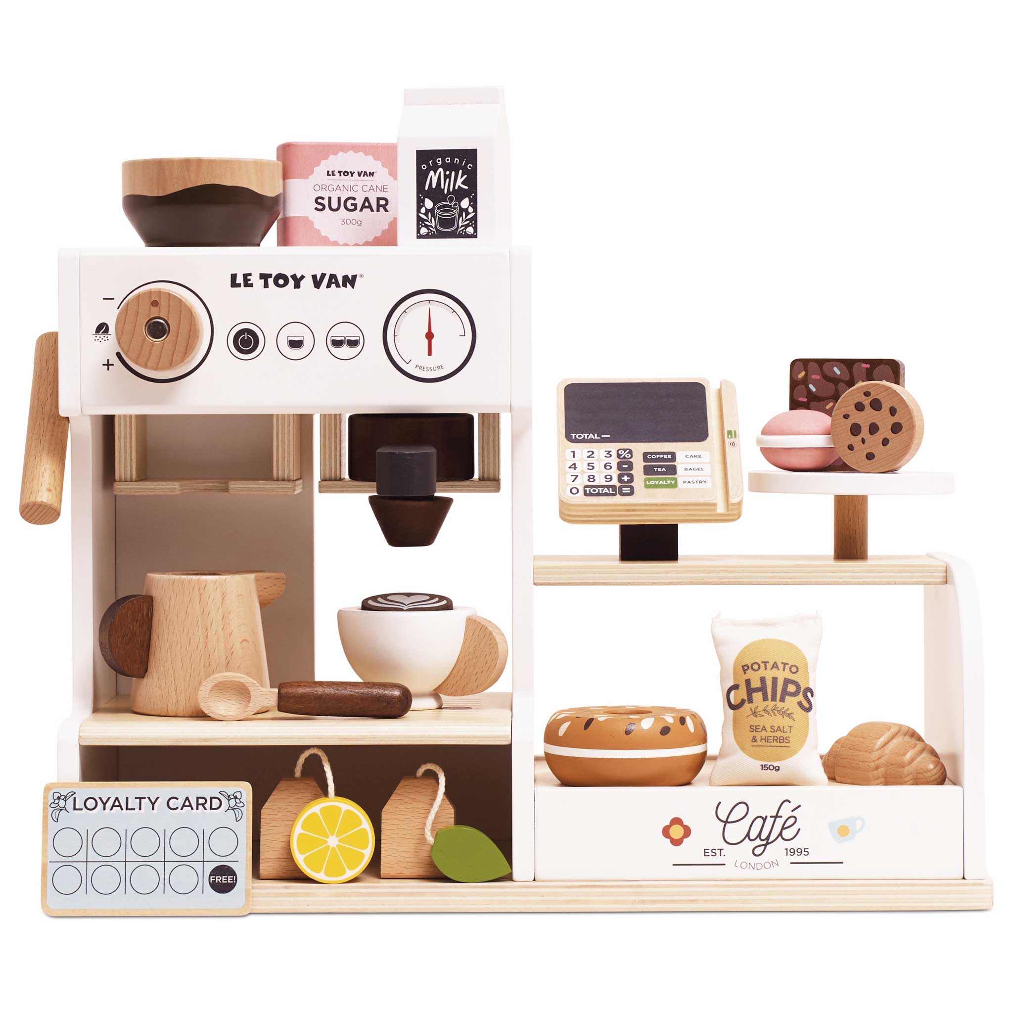 Le Toy Van Drewniana Kawiarnia Sklep Barista 3+