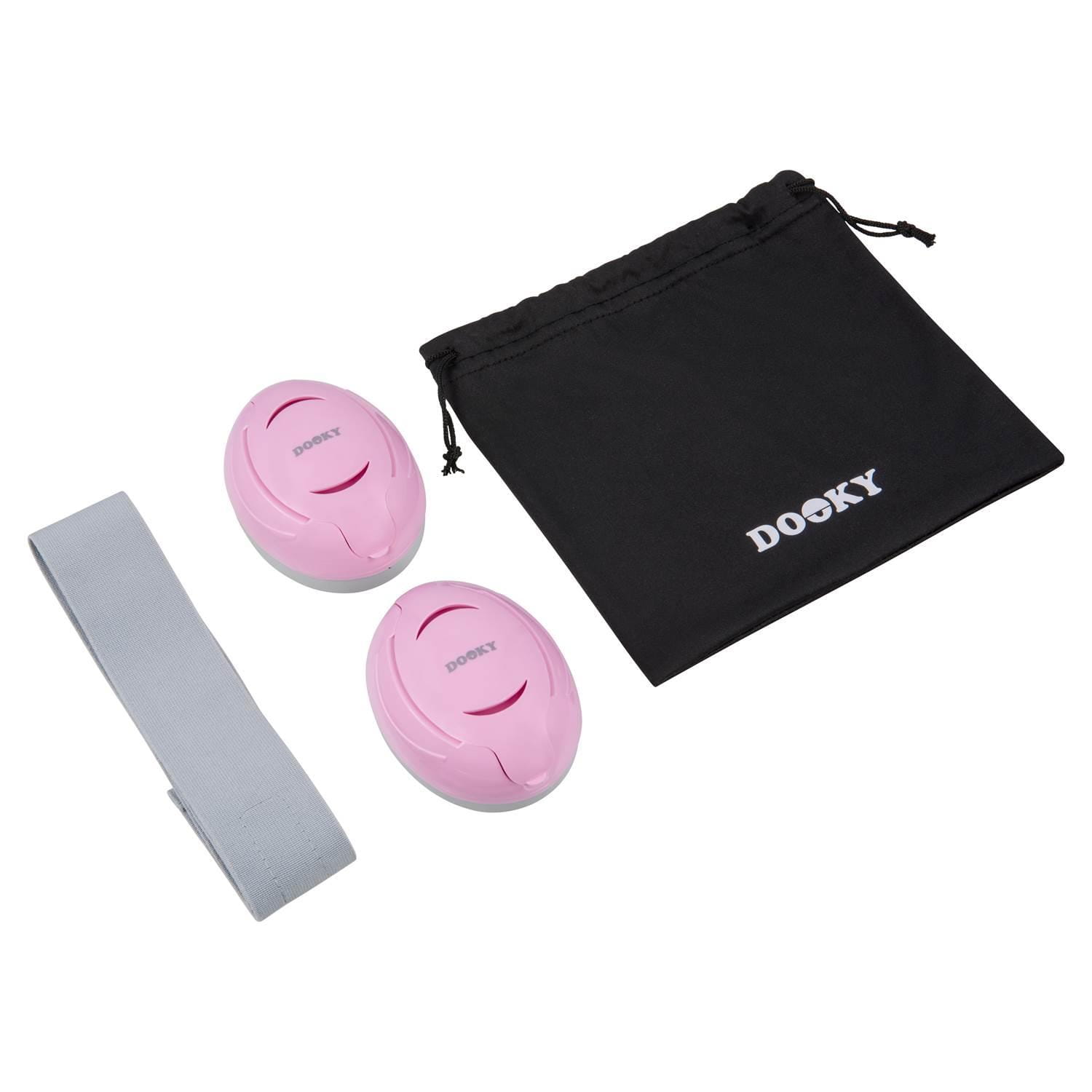 DOOKY Słuchawki ochronne Baby Earmuff pink 0-3 l