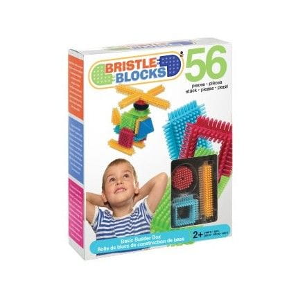 Klocki Jeżyki Bristle Blocks Basic Builder Box 56 elementów dla dzieci 2+