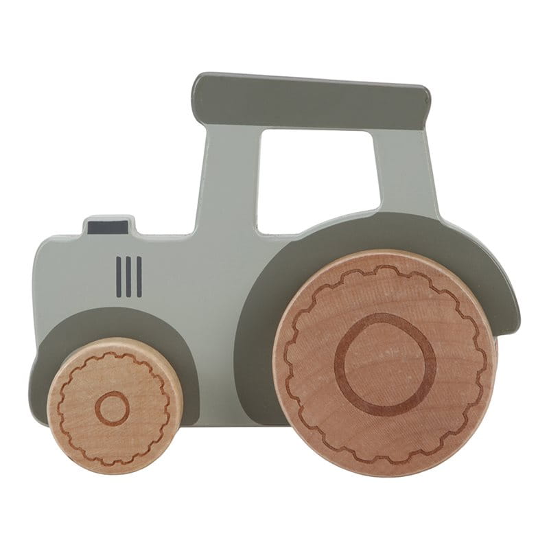 Little Dutch Traktor Little Farm Drewniany 1+