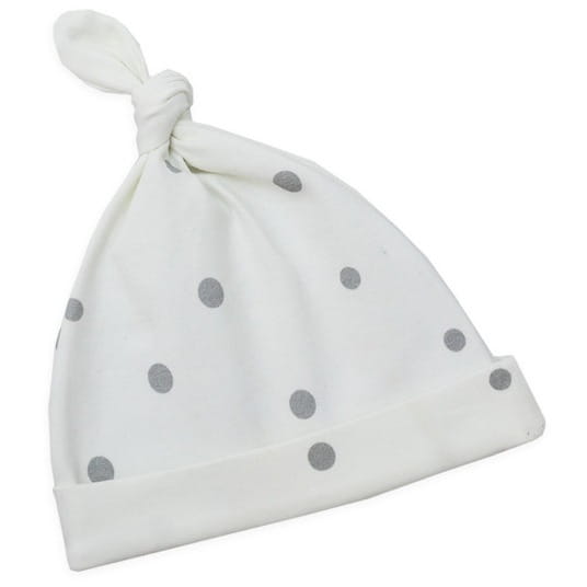 Sleepee Czapeczka Krasnal 2-pack Kropki 2-4m