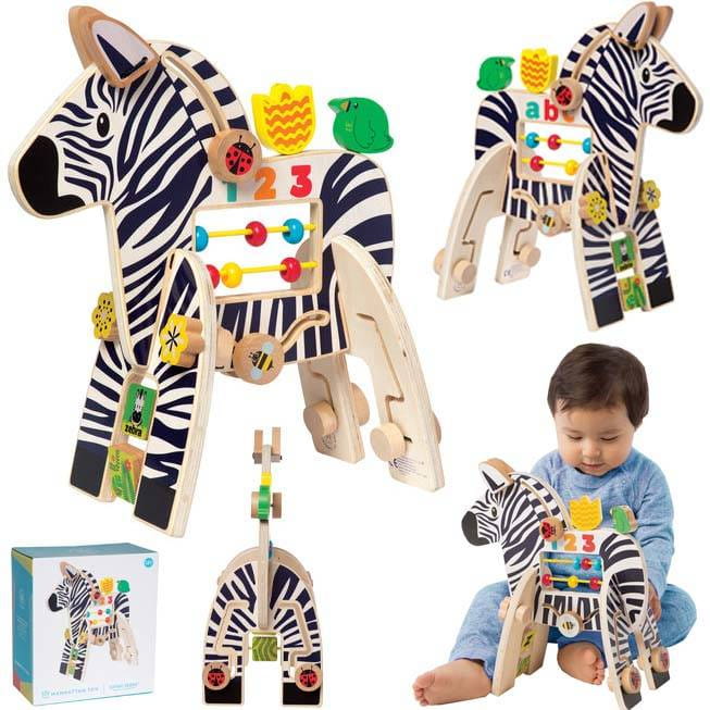 Manhattan Toy Kostka motoryczna Zebra 