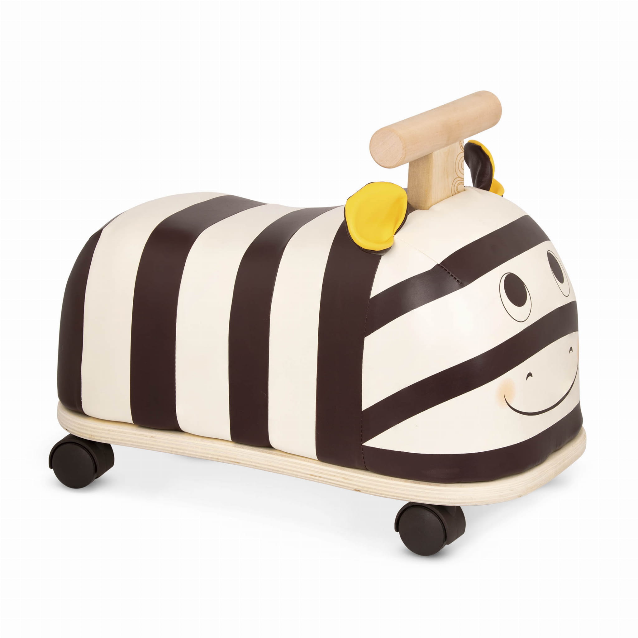 Btoys Jeździk Zebra Zippity - Drewniany Pchacz 18m+