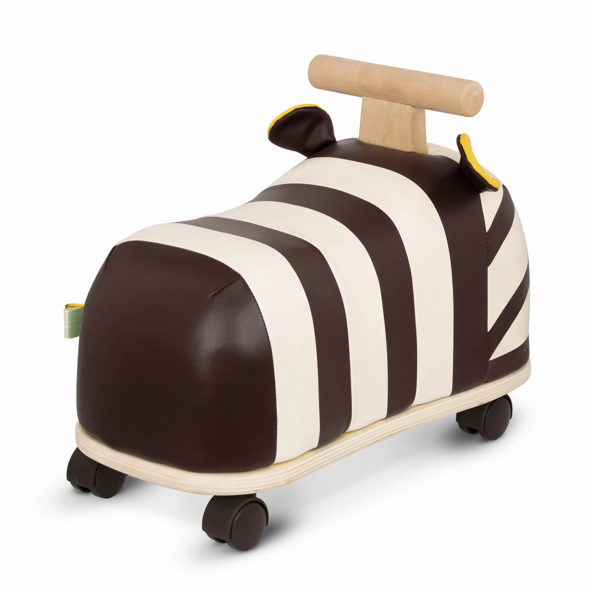 Btoys Jeździk Zebra Zippity - Drewniany Pchacz 18m+